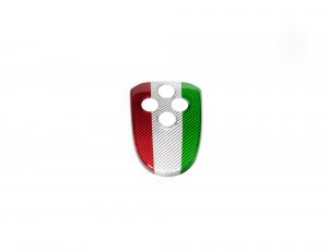 Alfa Romeo 4C Central MTA Control Cover - Carbon Fiber - Italian Theme